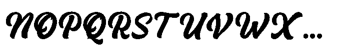 Badgery Solid Font UPPERCASE