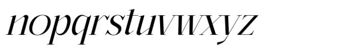 Badgline Italic Font LOWERCASE