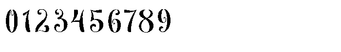 Badhong Regular Font OTHER CHARS