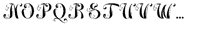 Badhong Regular Font UPPERCASE