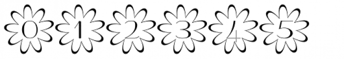 Badinerie Flowers Font OTHER CHARS