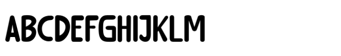Badjing Font UPPERCASE