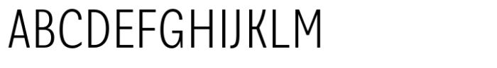 Badnick Condensed Regular Font UPPERCASE