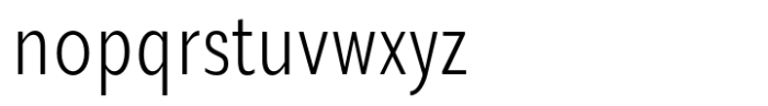 Badnick Condensed Regular Font LOWERCASE