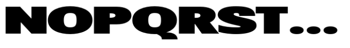 Badnick Expanded Black Font UPPERCASE