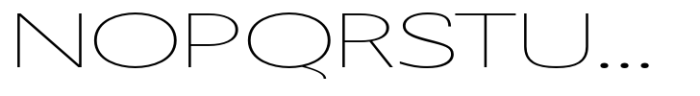 Badnick Expanded Light Font UPPERCASE
