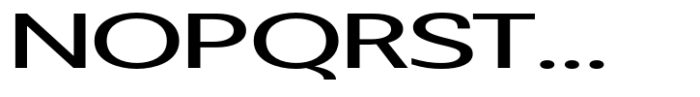 Badnick Expanded Medium Font UPPERCASE