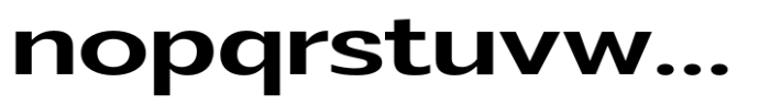 Badnick Semi Expanded Semi Bold Font LOWERCASE