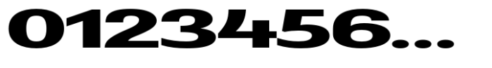 Badnick Ultra Expanded Bold Font OTHER CHARS