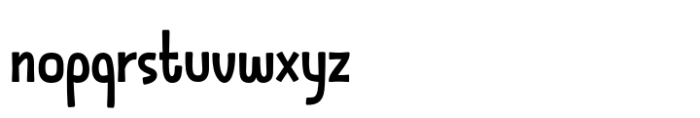 Badockery Regular Font LOWERCASE