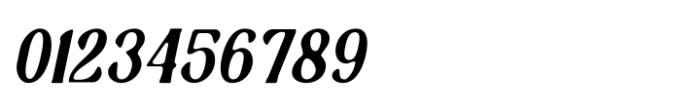 Badoney Blur Italic Font OTHER CHARS