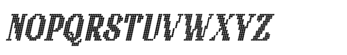 Badoney Disco Italic Font UPPERCASE