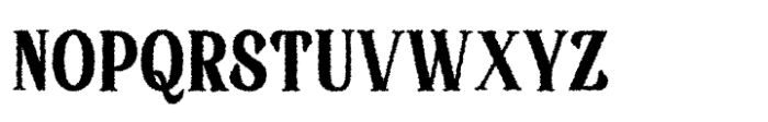 Badoney Rough Regular Font UPPERCASE