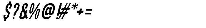 Badwill Font OTHER CHARS