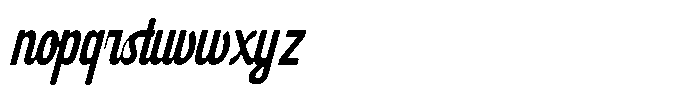 Badwill Font LOWERCASE