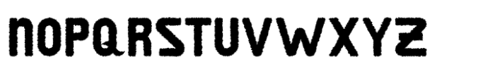 Baedar Rough Regular Font UPPERCASE