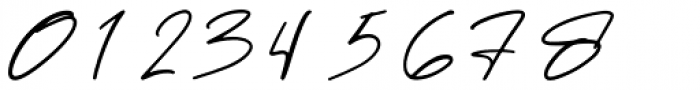 Baekrajan Regular Font OTHER CHARS