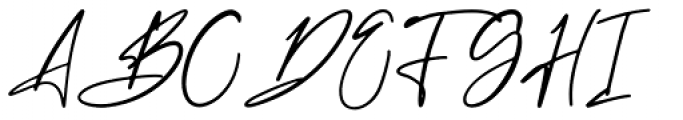 Baekrajan Regular Font UPPERCASE
