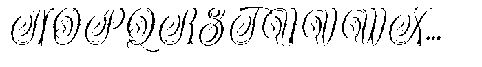 Bafirolic Italic Font UPPERCASE