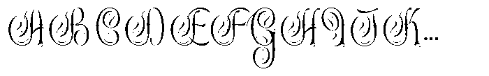 Bafirolic Regular Font UPPERCASE