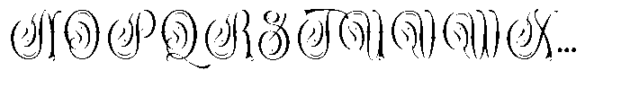 Bafirolic Regular Font UPPERCASE