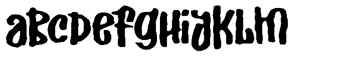 Bafitte Distort FONT