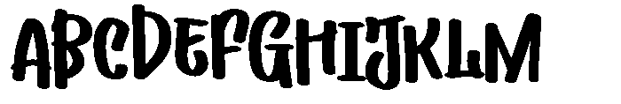 Bafitte Regular Font UPPERCASE