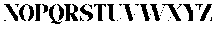 Baflen Font UPPERCASE