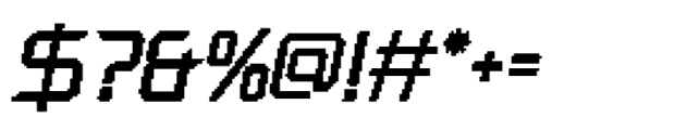 Bafline Pixel Regular Font OTHER CHARS