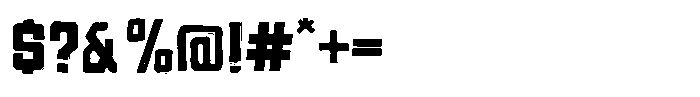 Bafrika Font OTHER CHARS