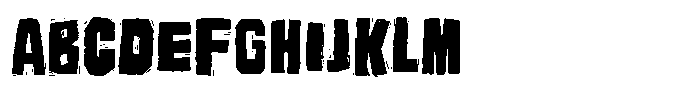 Bafrika Font UPPERCASE