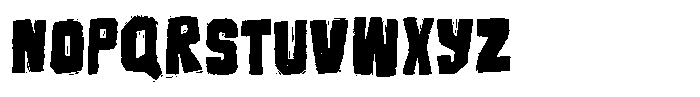 Bafrika Font UPPERCASE