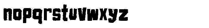 Bafrika Font LOWERCASE