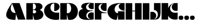 Bage Font UPPERCASE