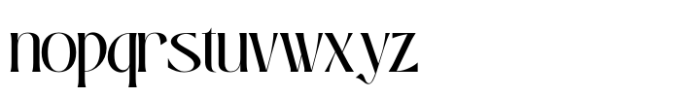 Bageki Luxury Regular Font LOWERCASE