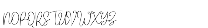 Bageraksa Font UPPERCASE