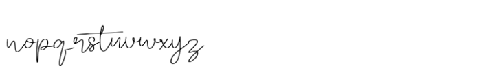 Bageraksa Font LOWERCASE