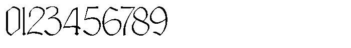 Bageshron Extra Light Font OTHER CHARS