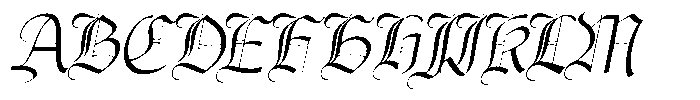 Bageshron Light Slanted Font UPPERCASE