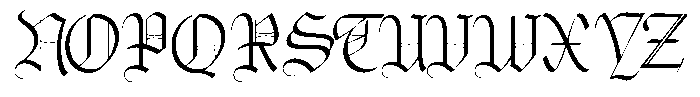 Bageshron Light Font UPPERCASE