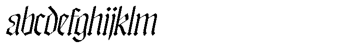 Bageshron Regular Slanted FONT