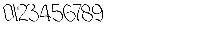 Bageshron Reversed Extra Light Font OTHER CHARS