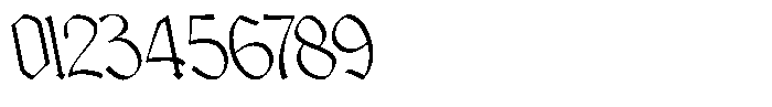 Bageshron Reversed Light Font OTHER CHARS