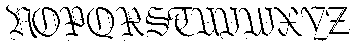 Bageshron Reversed Light Font UPPERCASE