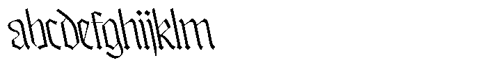 Bageshron Reversed Light FONT