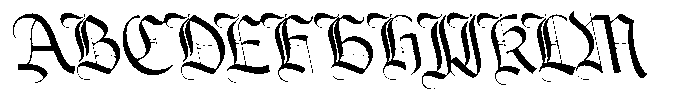 Bageshron Reversed Medium Font UPPERCASE