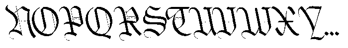 Bageshron Reversed Regular Font UPPERCASE