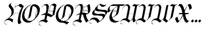 Bageshron Semi Bold Slanted Font UPPERCASE
