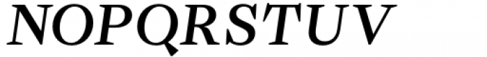 Baghira Medium Italic Font UPPERCASE