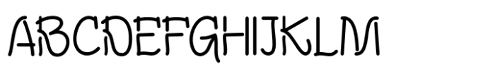 Bagiant Guonk Font UPPERCASE